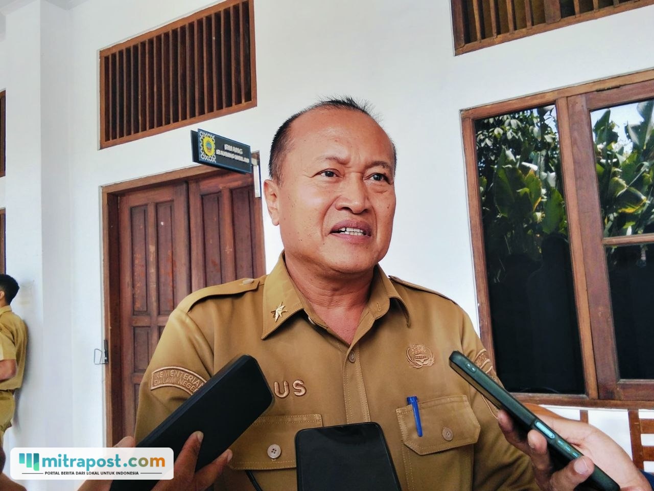 Foto : Kepala DLH Kabupaten Pati, Tulus Budiharjo. (Sumber. Mitrapost.com/ Ilham)