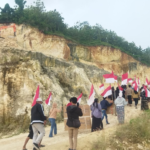 Foto : Aksi penolakan galian C di Pegunungan Kendeng, Kecamatan Sukolilo Pati, April 2025 lalu. (Sumber. Mitrapost.com/ Ilham) Foto : Aksi penolakan galian C di Pegunungan Kendeng, Kecamatan Sukolilo Pati, April 2025 lalu. (Sumber. Mitrapost.com/ Ilham)