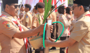 Estafet Tunas Kelapa Pramuka 2026, Plt Bupati Pati: Cermin Semangat Kebersamaan/rembangkab