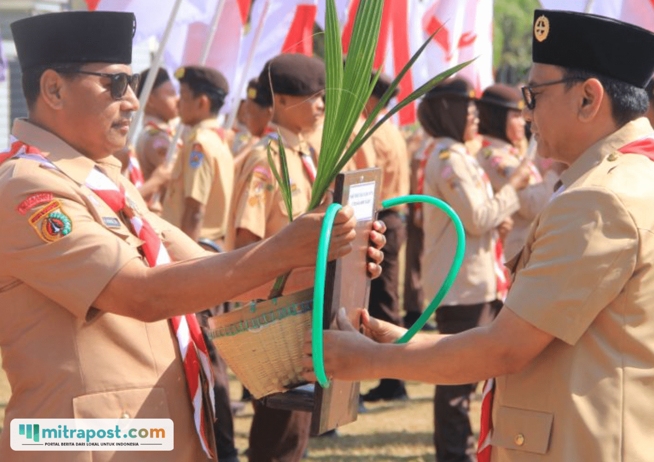 Estafet Tunas Kelapa Pramuka 2026, Plt Bupati Pati: Cermin Semangat Kebersamaan/rembangkab