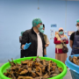 Foto : Satgas MBG Kabupaten Pati, Risma Ardhi Chandra melakukan sidak di dapur SPPG Kecamatan Cluwak, Jumat (25/09/2026) dini hari. (Dok. Humas Pemkab Pati)