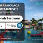 Prakiraan Cuaca Senin 28 September: Pati Cerah Berawan dengan Suhu Capai 32 °C Prakiraan Cuaca