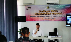 Foto: Anggota Komisi B DPRD Provinsi Jawa Tengah, Endro Dwi Cahyono di Resto Pawon Simbah, Kamis (24/09/2026) siang. (Sumber. Mitrapost.com/ Ilham)