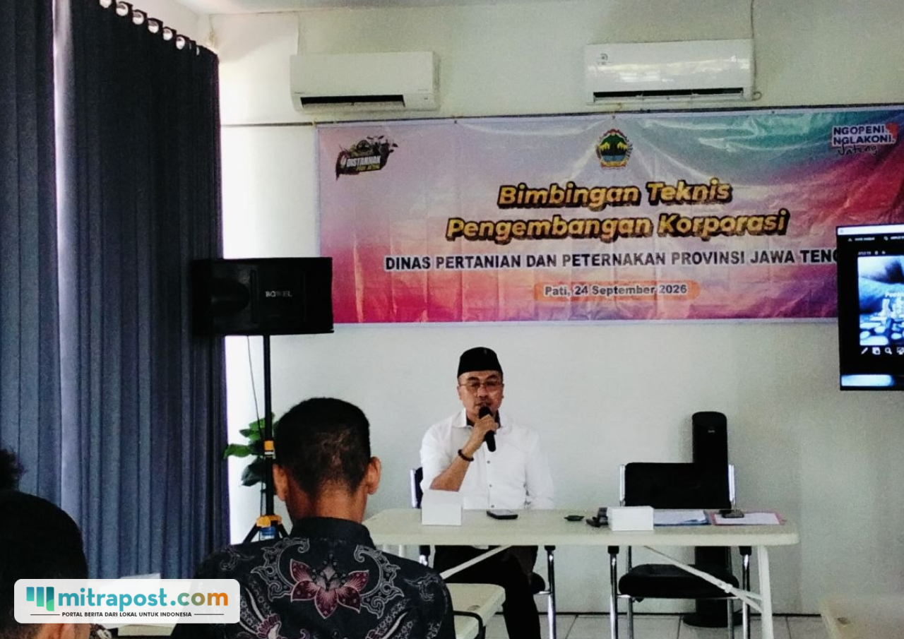 Foto: Anggota Komisi B DPRD Provinsi Jawa Tengah, Endro Dwi Cahyono di Resto Pawon Simbah, Kamis (24/09/2026) siang. (Sumber. Mitrapost.com/ Ilham)