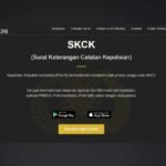 Laman SKCK online/tangkap layar Laman SKCK online/tangkap layar