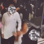 Viral Pria Tendang Wanita yang Antre di Gerai Baso A Fung Jakarta/tangkap layar