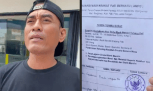 Koordinator Lapangan AMPB, Supriyono atau Botok (tangkap layar)