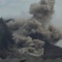 Ilustrasi erupsi Gunung Sinabung/istock