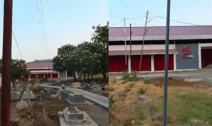 kdmp-cigobang Viral Bangunan KDMP Cigobang Cirebon di Area Makam, Kades Beri Klarifikasi