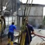 Foto : Kebakaran kandang ayam di Desa Jimbaran, Kecamatan Kayen Kabupaten Pati. (Dok. Damkar Satpol PP Pati)