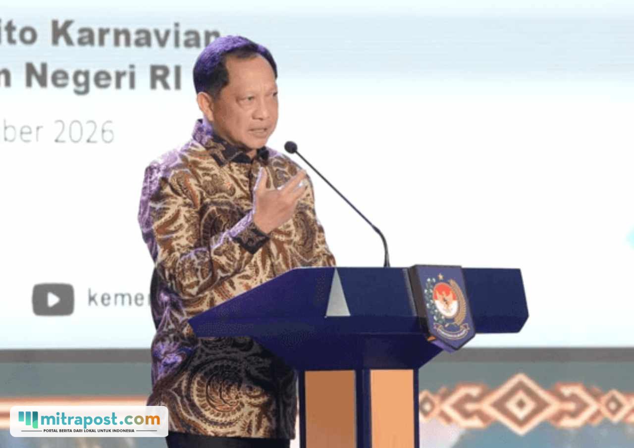 Menteri Dalam Negeri (Mendagri) Tito Karnavian /kemendagri Latsarmil
