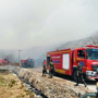 Foto : Truk Damkar di TPS Plosojenar Jakenan Pati. (Sumber. Mitrapost.com/ Ilham)
