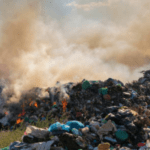 Tumpukan Sampah di Pisangan Tangsel Terbakar, Polisi Selidiki Penyebabnya