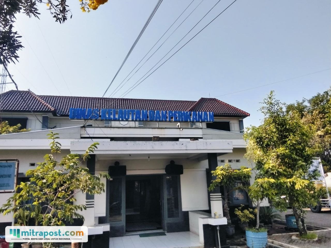 Foto : Kantor DKP Pati. (Sumber. Mitrapost.com/ Ilham)