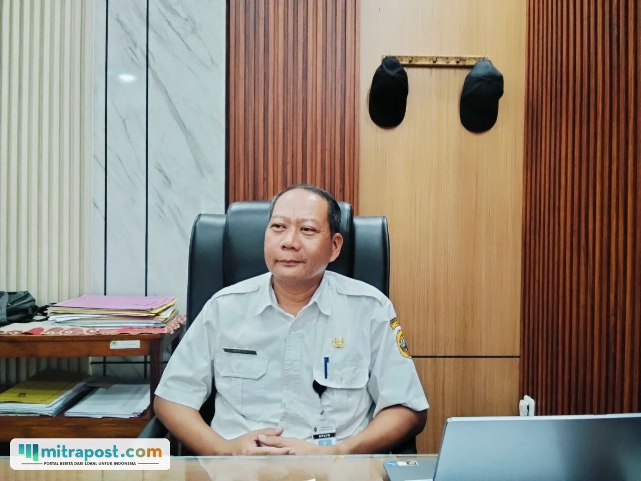 Foto : Plt Sekretaris DPUTR Kabupaten Pati, Widyotomo Kusdiyanto. (Sumber. Mitrapost.com/ Ilham)
