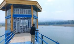Foto : Kondisi Waduk Gembong di Kecamatan Gembong Pati. (Sumber. Mitrapost.com/ Ilham) Foto : Kondisi Waduk Gembong di Kecamatan Gembong Pati. (Sumber. Mitrapost.com/ Ilham)