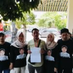 Foto : Keluarga korban kasus Tongtek di Talun Kayen datangi Polresta Pati. (Sumber. Mitrapost.com/ Ilham)