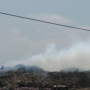 Foto : TPS Plosojenar Kecamatan Jakenan Pati terbakar. (Sumber. Mitrapost.com/ Ilham)