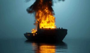 KMP Batumandi Kebakaran di Pelabuhan Merak, 420 Penumpang Selamat