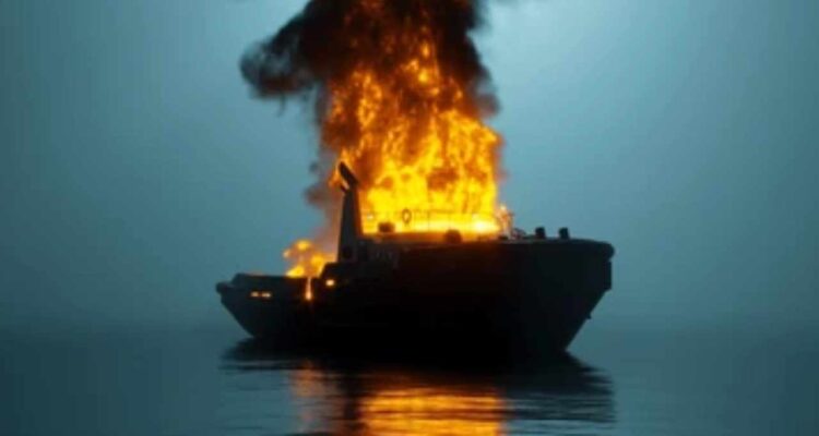 KMP Batumandi Kebakaran di Pelabuhan Merak, 420 Penumpang Selamat