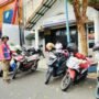 Foto : Parkir Tepi jalan umum di area Alun-alun Simpang Lima Pati. (Sumber. Mitrapost.com/ Ilham)
