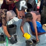 Foto : Bantuan air bersih di Kecamatan Jaken tepat Desa Ronggo. (Dok. Pemdes Ronggo)