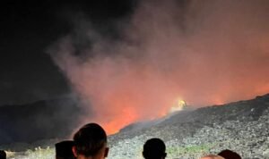 Kebakaran TPA Jatibarang/jatengprov