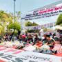 Foto : POS gelar ruwatan di Alun-alun Simpang Lima Pati. (Sumber. Mitrapost.com/ Ilham)