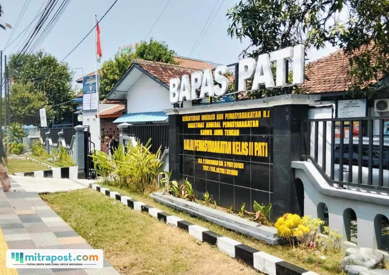 Foto : Balai Pemasyarakatan (BAPAS) Kelas II Pati. (Sumber. Mitrapost.com/ Ilham) Foto : Balai Pemasyarakatan (BAPAS) Kelas II Pati. (Sumber. Mitrapost.com/ Ilham)