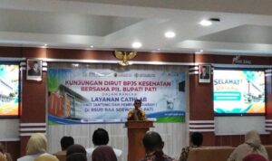 Foto : Direktur utama BPJS, Prihatin Pukowaskito. (Sumber. Mitrapost.com/ Ilham)