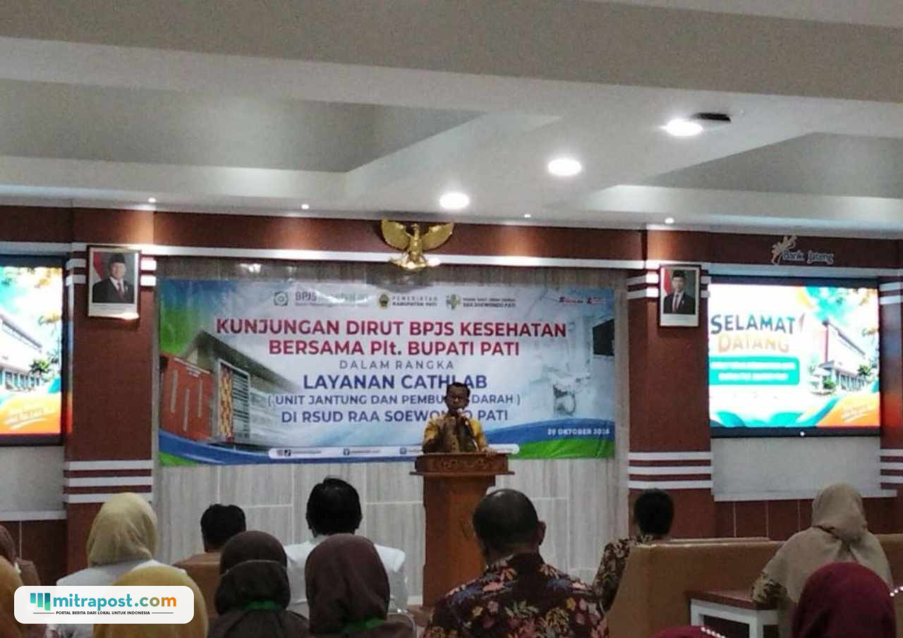 Foto : Direktur utama BPJS, Prihatin Pukowaskito. (Sumber. Mitrapost.com/ Ilham)