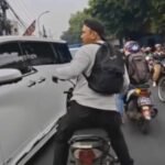 Viral Pemotor Terobos Iring-iringan Pejabat Demi Ambulans yang Bawa Ayahnya Bisa Lewat/tangkap layar