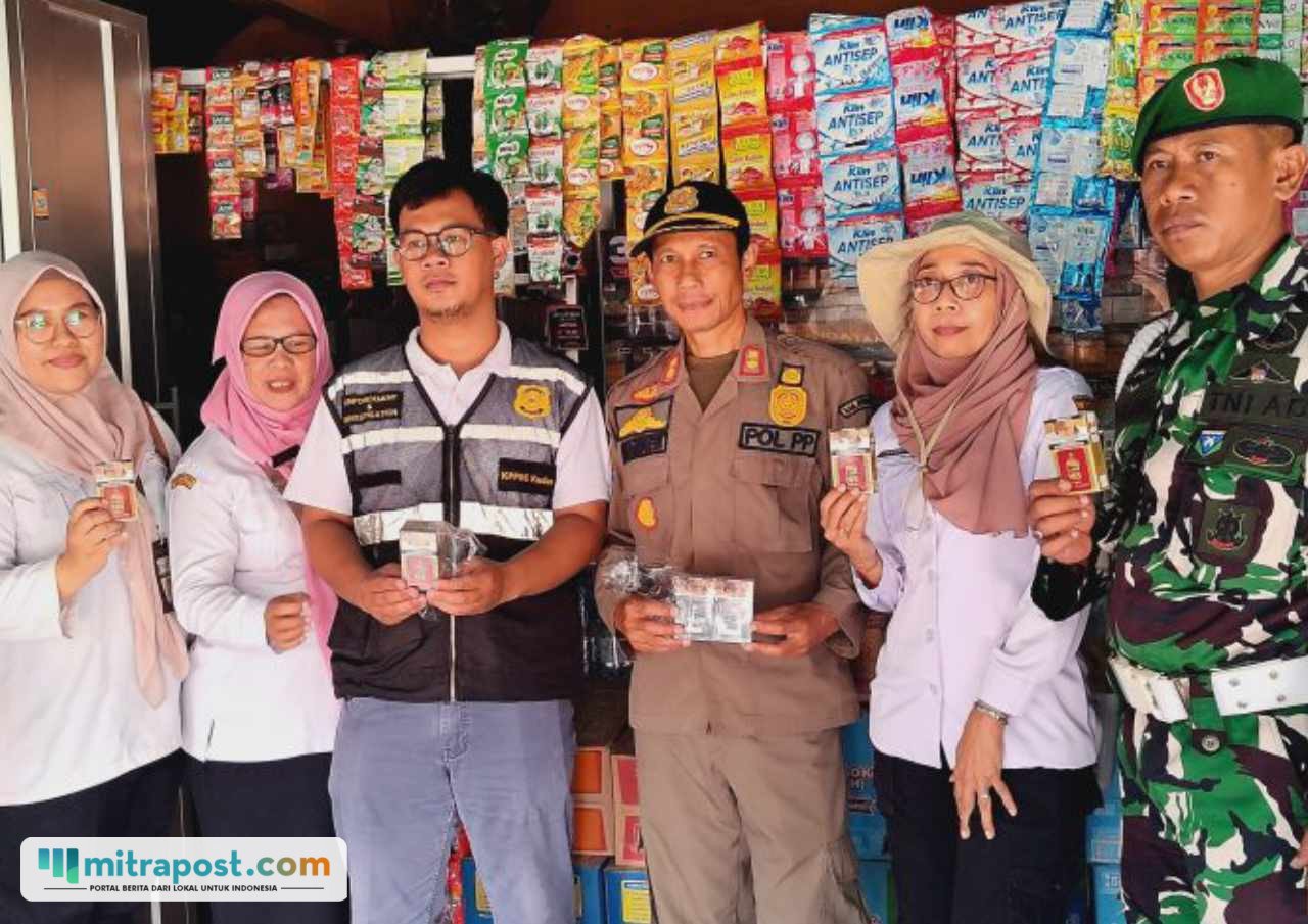 Tindak 3 Kecamatan di Rembang, Satpol PP Rembang Temukan 876 Batang Rokok Ilegal /rembangkab