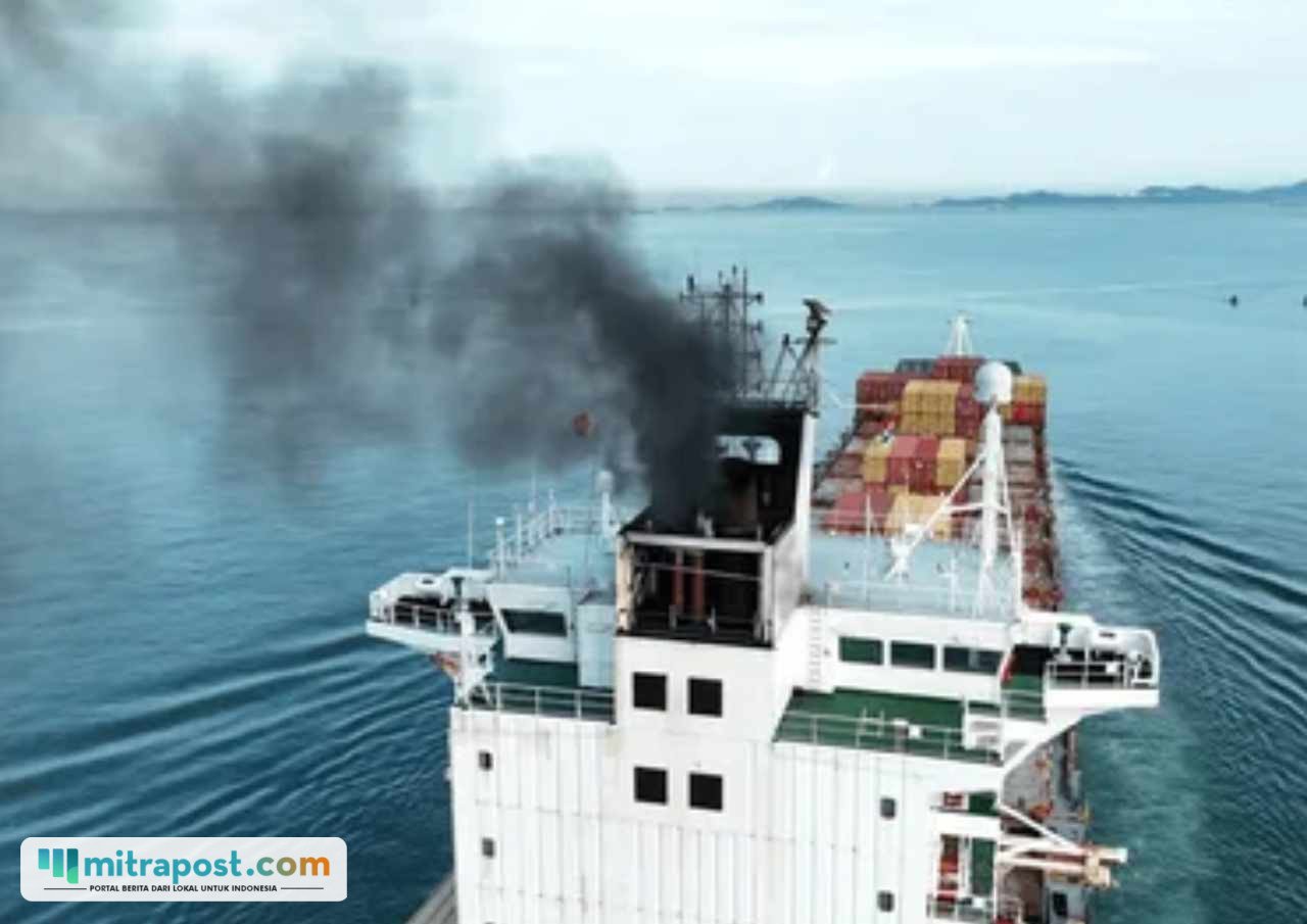 KM Prima Sentosa Kebakaran di Perairan Bengkulu, 26 Kru Dinyatakan Selamat