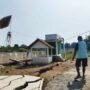 Foto : Retakan tanah di pinggiran sungai Silugonggo Pati tepat Desa Tondomulyo Kecamatan Jakenan, belum lama ini. (Sumber. Mitrapost.com/ Ilham)