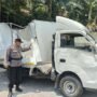 Foto : Kondisi truk yang terguling di Letter S Desa Sukolilo Kecamatan Sukolilo Pati. (Dok. Polsek Sukolilo)