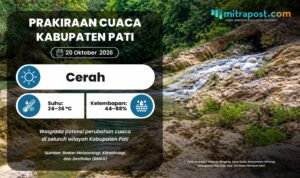Prediksi Cuaca Kabupaten Pati Selasa 20 Oktober 2026: Cerah Menyeluruh