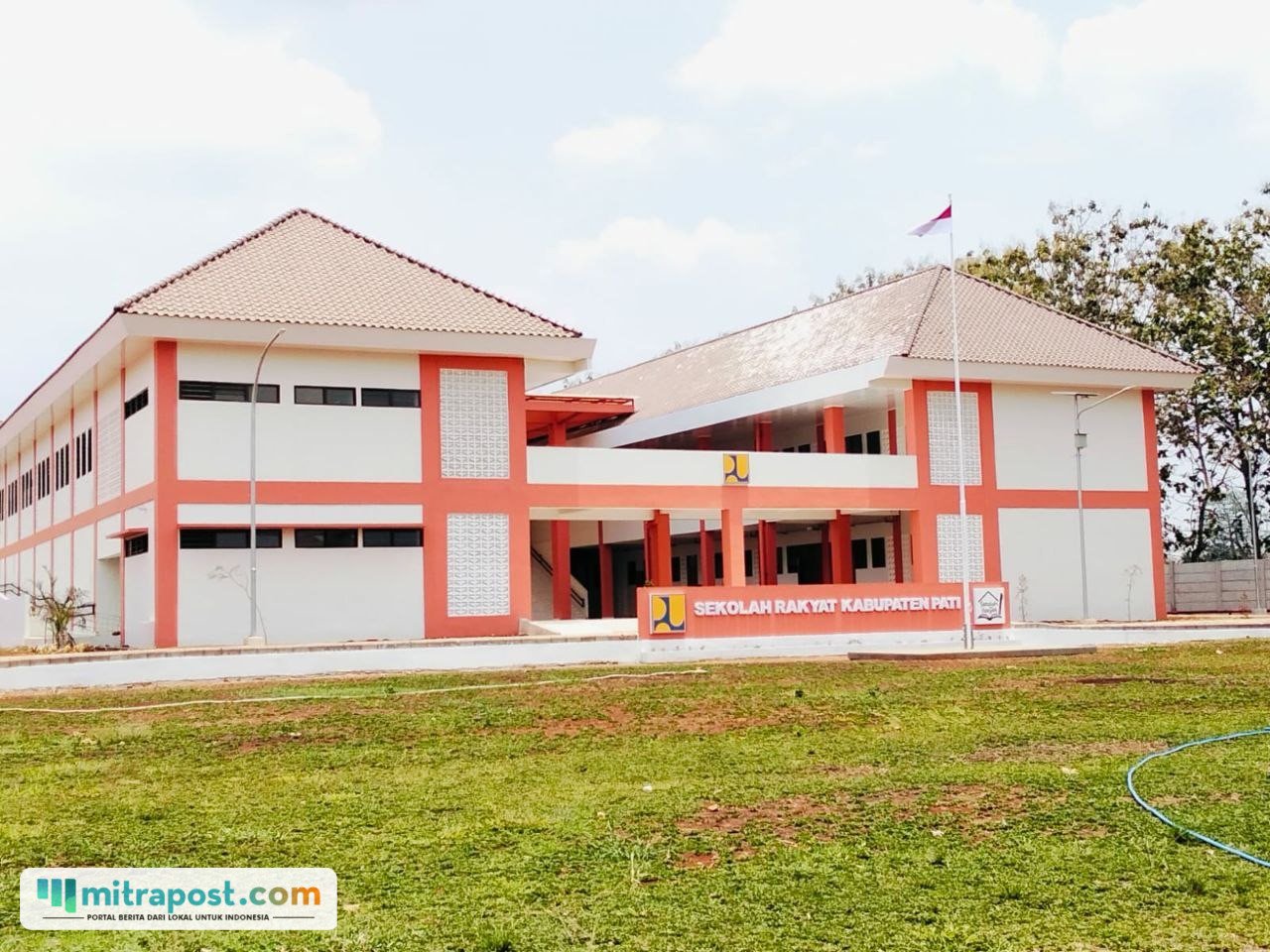 Foto : Sekolah Rakyat Terintegrasi 1 Kabupaten Pati. (Sumber. Mitrapost.com/ Ilham)
