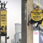 11 Aktivis Sempat Ditangkap Saat Aksi di Bundaran HI, Greenpeace Tegaskan Perjuangan Belum Berakhir