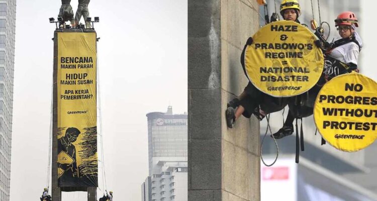11 Aktivis Sempat Ditangkap Saat Aksi di Bundaran HI, Greenpeace Tegaskan Perjuangan Belum Berakhir