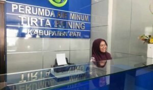 Foto : PDAM Tirta Bening Pati, belum lama ini. (Dok. Mitrapost.com)