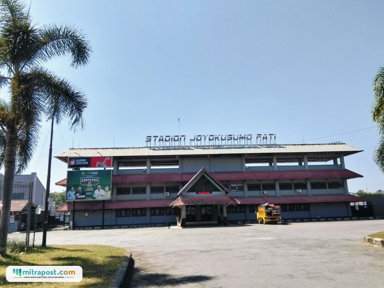 Foto : Stadion Joyokusumo Pati. (Sumber. Mitrapost.com/ Ilham)