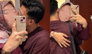 Wanita Anggota Satpol PP Tegal yang Viral Ciuman /tangkap layar