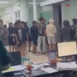 Viral Pelaku Tawuran Berhamburan Masuk ke Klinik di Rembang/tangkap layar