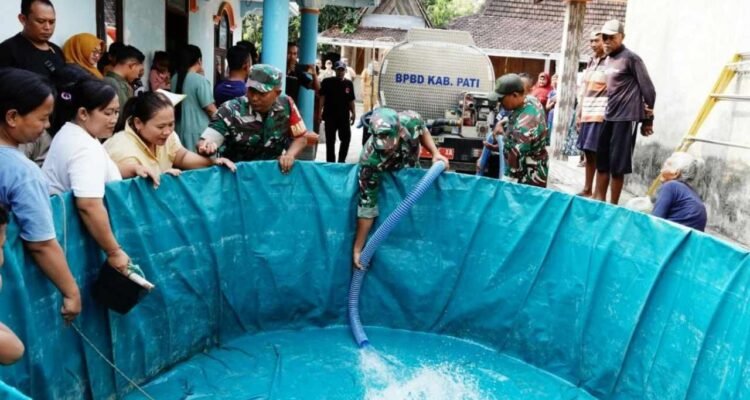 Kekeringan di Pati Meluas, 45.618 Jiwa di 12 Kecamatan Terdampak Krisis Air Bersih