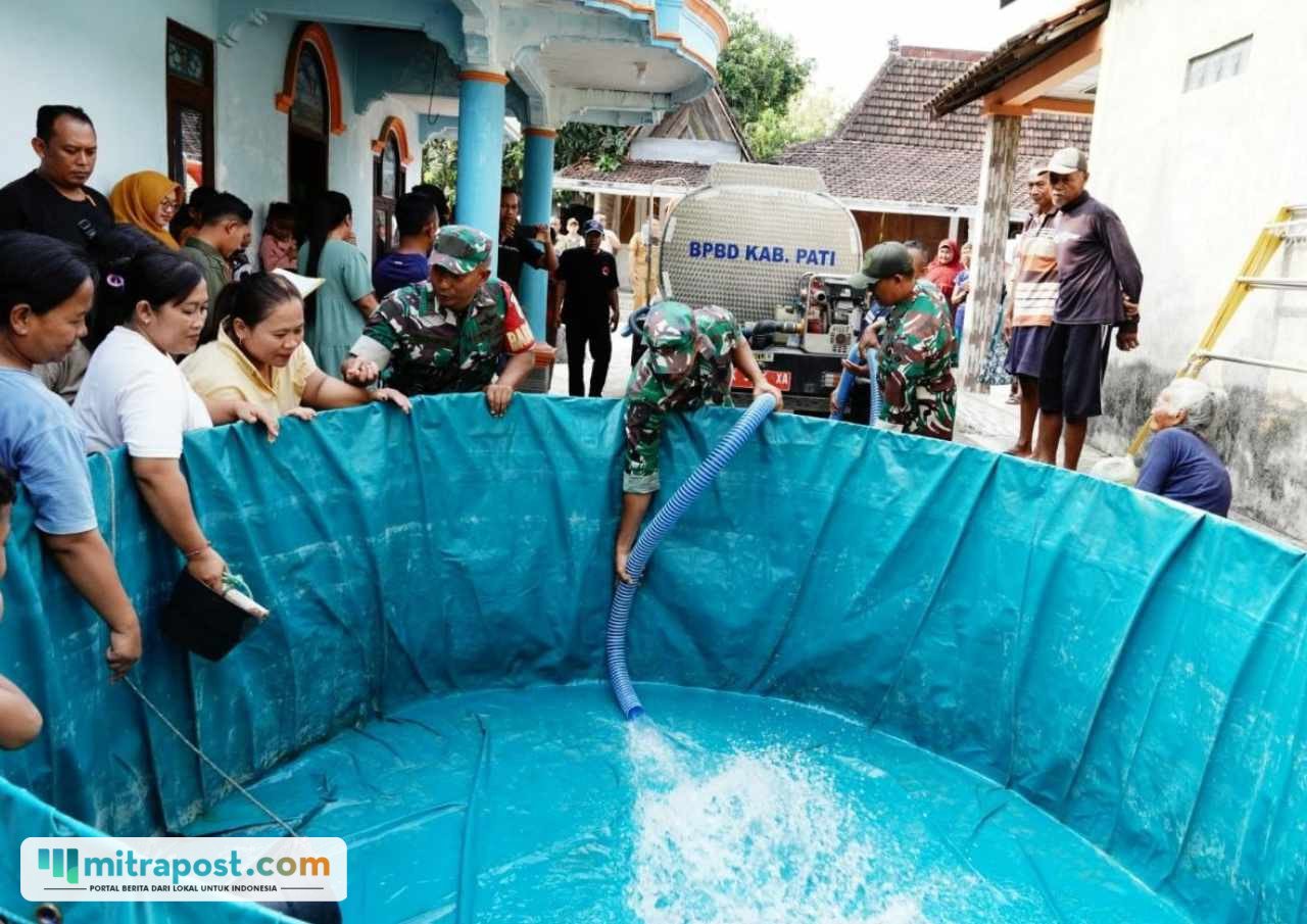 krisis-air-bersih Kekeringan di Pati Meluas, 45.618 Jiwa di 12 Kecamatan Terdampak Krisis Air Bersih