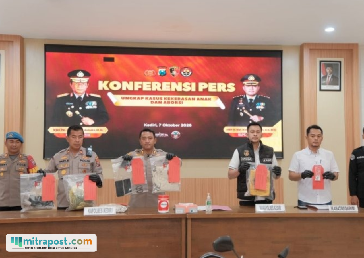 Dua Pasangan Muda di Kediri Tega Habisi Nyawa Anak Sendiri karena Kehamilan di Luar Nikah