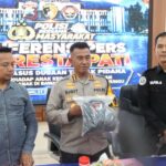 Foto : Konferensi Pers di Polresta Pati. (Dok. Humas Polresta Pati)