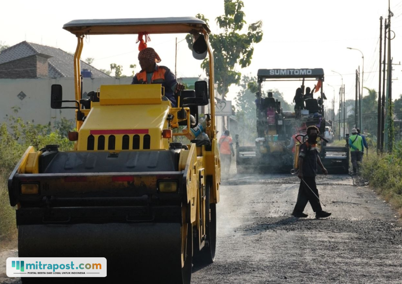 Sebanyak 26 Paket Perbaikan Ruas Jalan di Pati Rampung