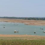 Foto : Kondisi waduk gembong, belum lama ini. (Sumber. Mitrapost.com/ Ilham)